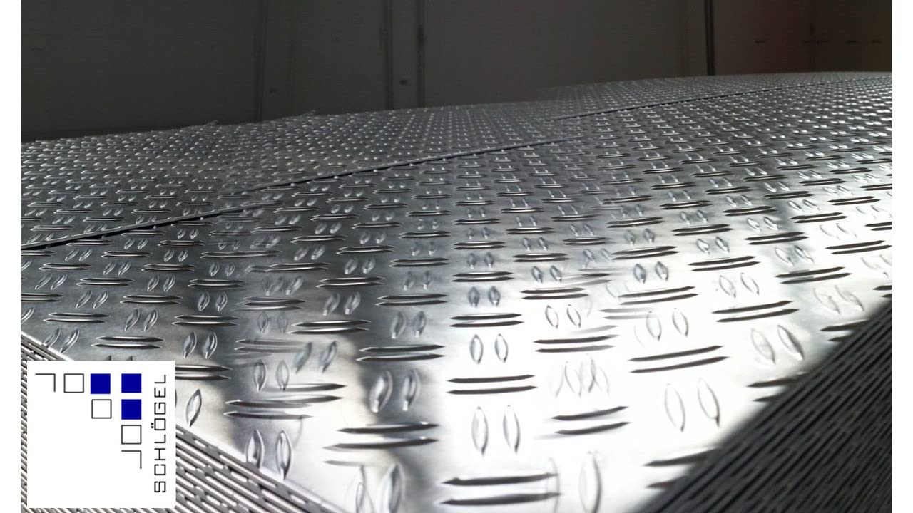 Alu-Riffelblech aus AlMg3 in 1,5 x 2,0 mm nach Maß Alu-Riffelblech aus AlMg3 in 1,5 x 2,0 mm nach Maß