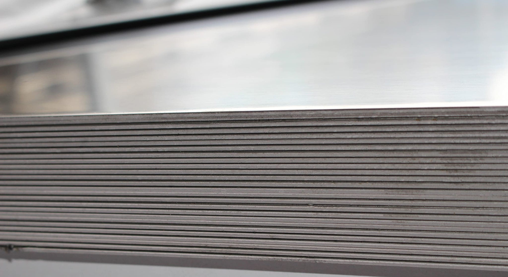 Edelstahlblech 1,5 Mm – Material 1.4301 (AISI 304), Gebürstet, 650x150 Mm, Für Haushalt, Industrie & Garten