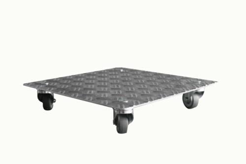 Pflanzenroller Riffel Quintett 3/4,5 Quadrat-200 bis 200kg Blumenroller Indoor/Outdoor