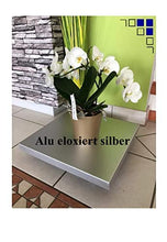 Lade das Bild in den Galerie-Viewer, Pflanzenroller Trendline-V200V bis 200kg Deckplatte aus Alu eloxiert silber
