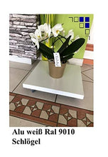 Lade das Bild in den Galerie-Viewer, Pflanzenroller Trendline-V200W bis 200kg Deckplatte aus Alu weiß Ral9010

